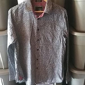 Cotton 100% Long Sleeve Button Front Shirt